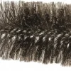 Double Stem/Spiral Tube Brush: 2-1/2" Dia, 7-1/4" OAL, Stainless Steel Bristles