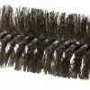 Double Stem/Spiral Tube Brush: 1-3/4" Dia, 7-1/4" OAL, Stainless Steel Bristles