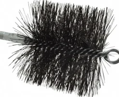 Double Stem/Spiral Tube Brush: 5" Dia, 7-1/2" OAL