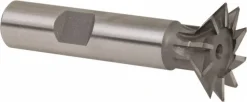 Dovetail Cutter: 45 °, 1" Cut Dia, 1/4" Cut Width, Cobalt