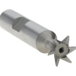 Dovetail Cutter: 45 °, 1/2" Cut Dia, 1/4" Cut Width, High Speed Steel