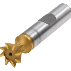 Dovetail Cutter: 60 °, 1/2" Cut Dia, 7/32" Cut Width, High Speed Steel
