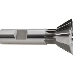 Dovetail Cutter: 60 °, 1-3/8" Cut Dia, 9/16" Cut Width, High Speed Steel