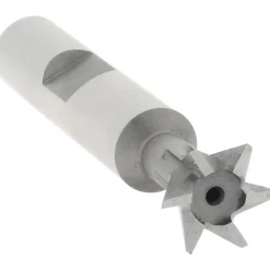 Dovetail Cutter: 60 °, 1/2" Cut Dia, 1/4" Cut Width, High Speed Steel