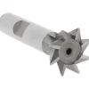 Dovetail Cutter: 60 °, 3/4" Cut Dia, 5/16" Cut Width, High Speed Steel