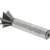 Dovetail Cutter: 60 °, 3/4" Cut Dia, 5/16" Cut Width, Cobalt