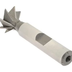 Dovetail Cutter: 45 °, 3/4" Cut Dia, 7/32" Cut Width, High Speed Steel