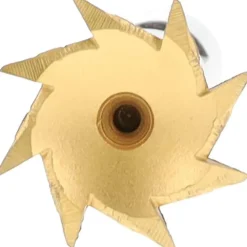 Dovetail Cutter: 45 °, 3/4" Cut Dia, 3/16" Cut Width, High Speed Steel