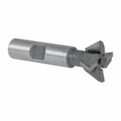 Dovetail Cutter: 60 °, 1" Cut Dia, 3/8" Cut Width, Carbide Tipped