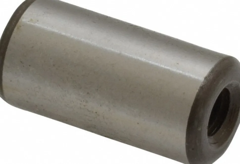Dowel Pin: 1/2" Dia, 1" OAL, Alloy Steel