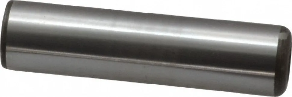 Dowel Pin: 1/2" Dia, 2" OAL, Alloy Steel
