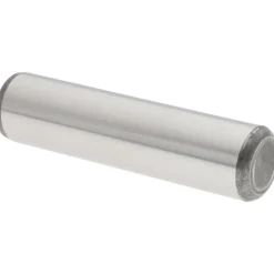 Dowel Pin: 3/8" Dia, 1-1/2" OAL, Alloy Steel, Grade 8, Bright/Uncoated Finish