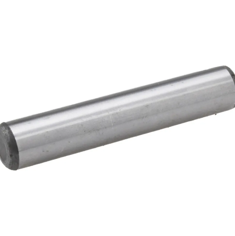 Dowel Pin: 3/8" Dia, 2" OAL, Alloy Steel, Grade 8, Bright/Uncoated Finish
