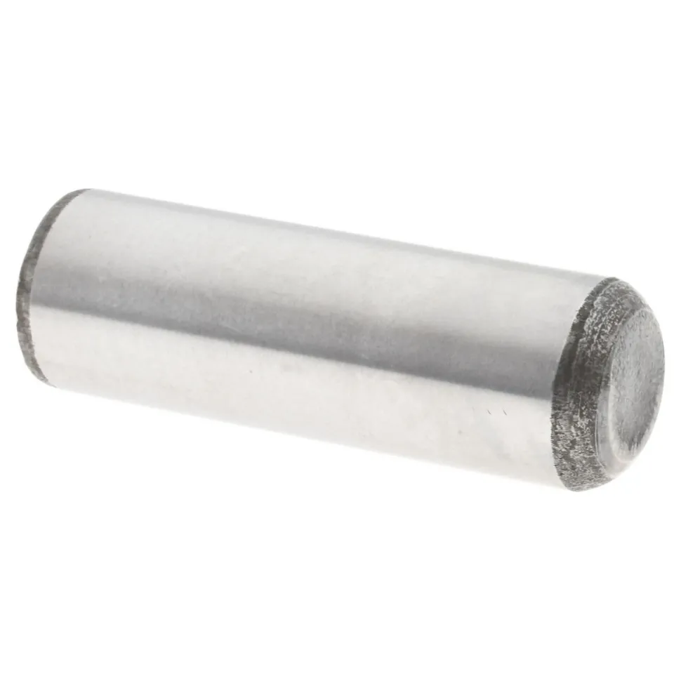 Dowel Pin: 1/2" Dia, 1-1/2" OAL, Alloy Steel, Grade 8