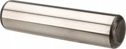 Dowel Pin: 1/2" Dia, 2" OAL, Alloy Steel, Grade 8, Bright/Uncoated Finish