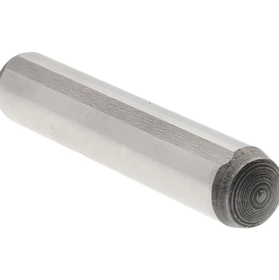 Dowel Pin: 8.00 mm Dia, 40.00 mm OAL, Alloy Steel