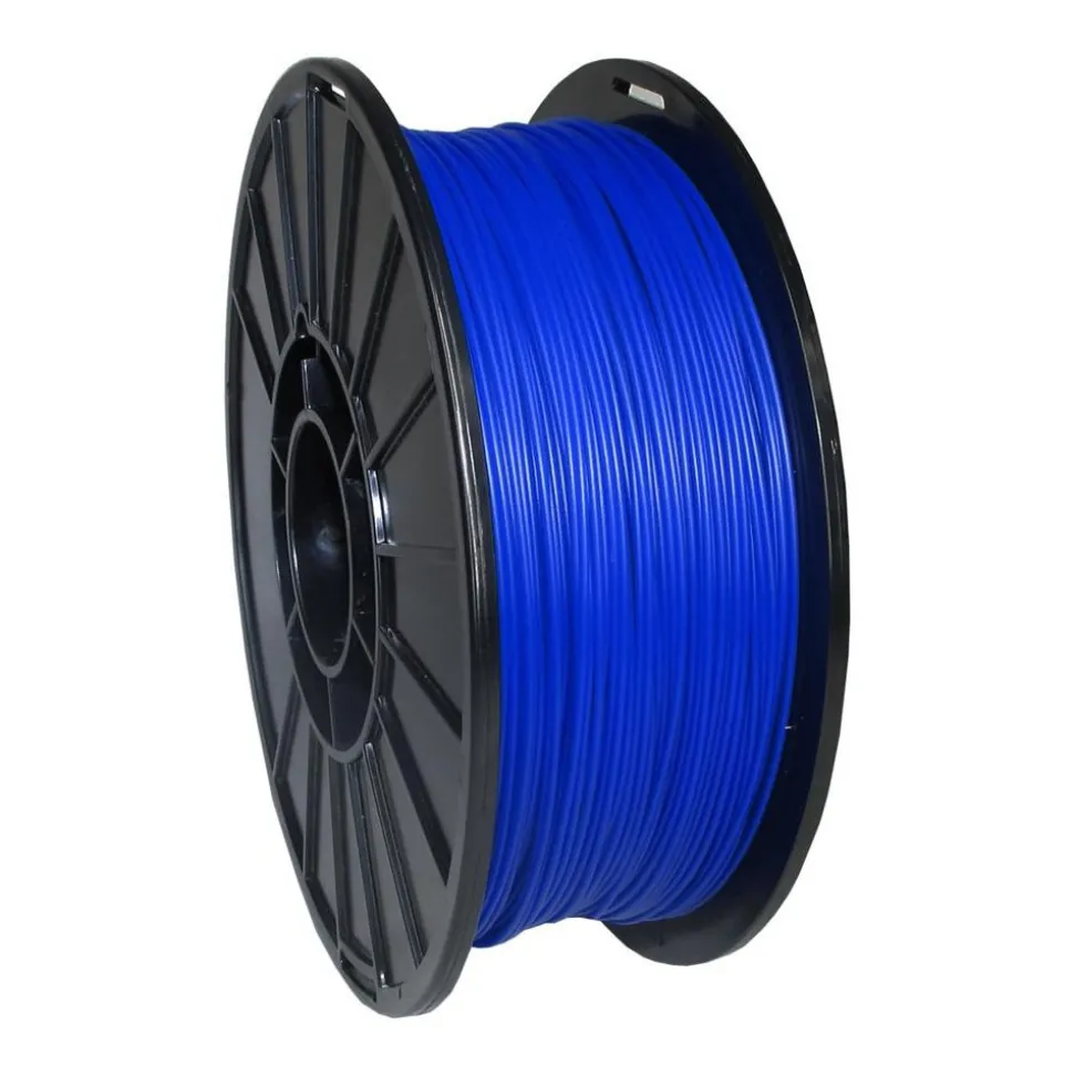 3D Printer Filaments: Filament Material: ABS; Color: Ultra Blue; Color Family: Blue; Compatible Printer Speed: 45, 300 mm/s