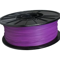 3D Printer Filaments: Filament Material: PLA; Color: Purple; Color Family: Violet; Compatible Printer Speed: 45, 300 mm/s