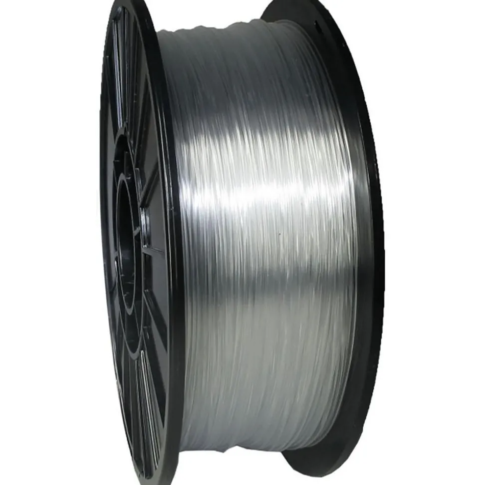 3D Printer Filaments: Filament Material: PETG; Color: Natural; Color Family: White; Compatible Printer Speed: 45, 300 mm/s