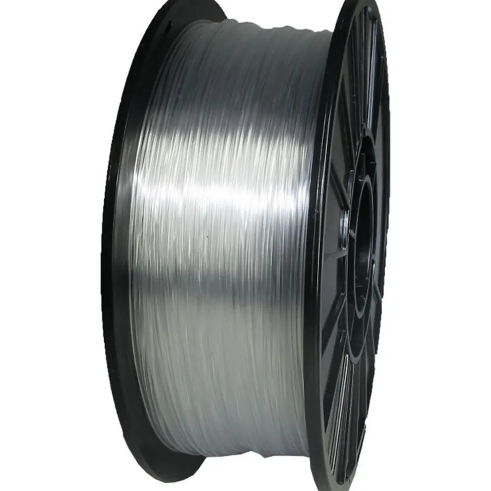 3D Printer Filaments: Filament Material: PETG; Color: Natural; Color Family: White; Compatible Printer Speed: 45, 300 mm/s