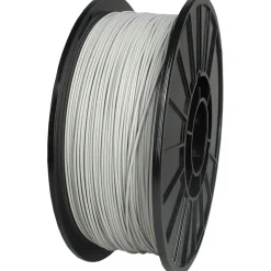 3D Printer Filaments: Filament Material: PLA; Color: Light Grey; Color Family: Grey; Compatible Printer Speed: 45, 300 mm/s
