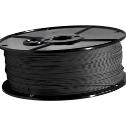 3D Printer Filaments: Filament Material: PETG; Color: Black; Color Family: Black; Compatible Printer Speed: 45, 300 mm/s
