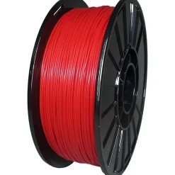 3D Printer Filaments: Filament Material: PLA; Color: Red; Color Family: Red; Compatible Printer Speed: 45, 300 mm/s