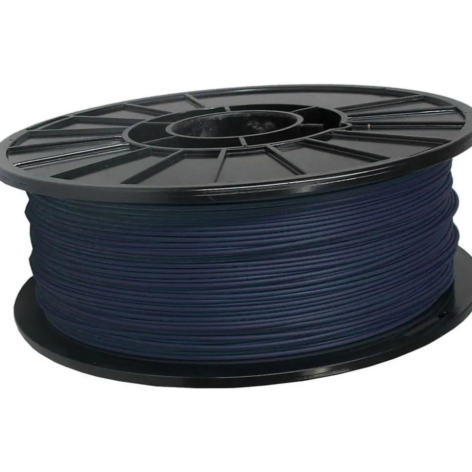3D Printer Filaments: Filament Material: PETG; Color: Navy Blue; Color Family: Blue; Compatible Printer Speed: 45, 300 mm/s