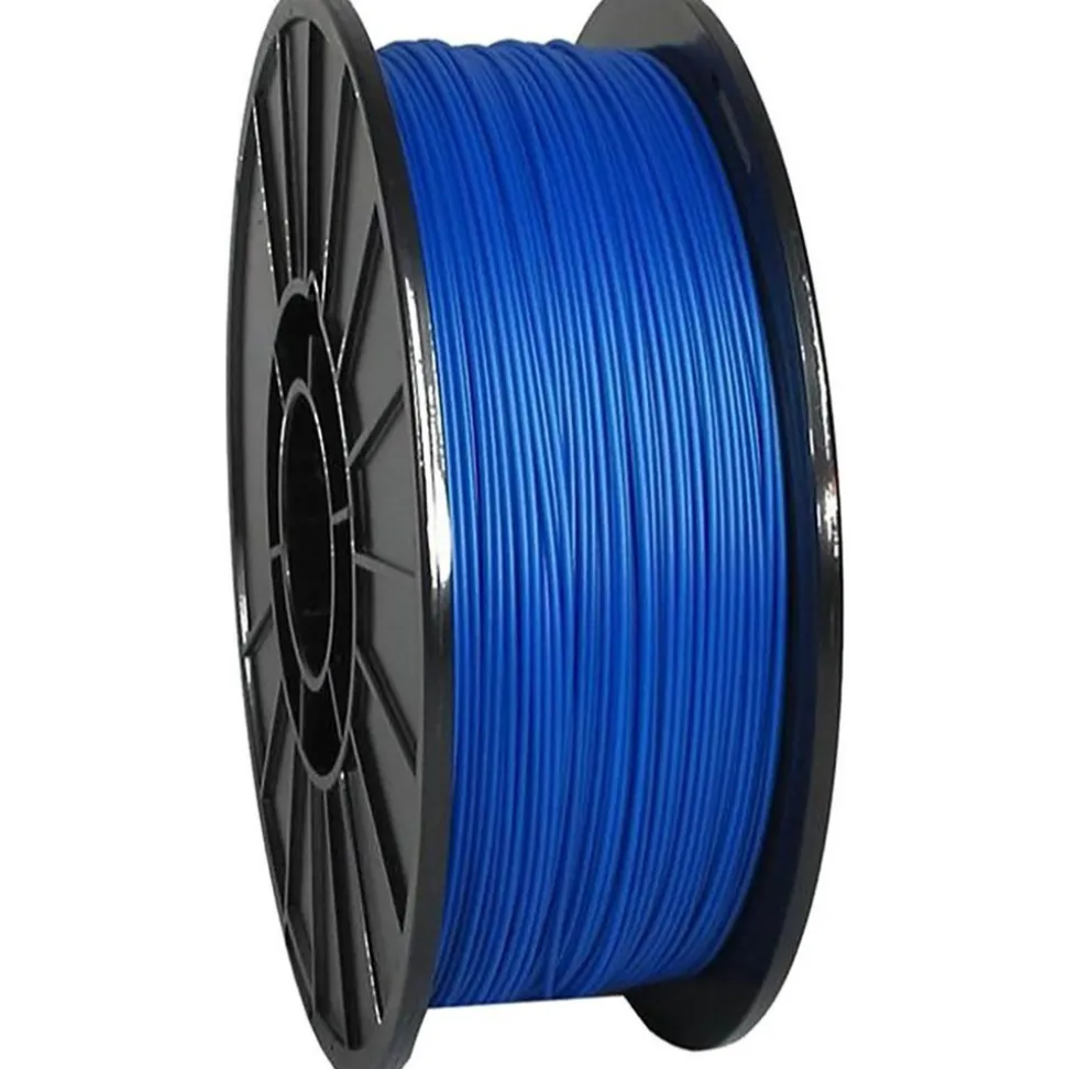 3D Printer Filaments: Filament Material: PLA; Color: Blue Pearl; Color Family: Blue; Compatible Printer Speed: 45, 300 mm/s