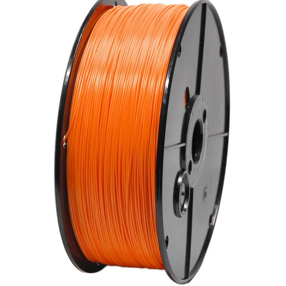 3D Printer Filaments: Filament Material: PLA; Color: Orange; Color Family: Orange; Compatible Printer Speed: 45, 300 mm/s