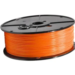 3D Printer Filaments: Filament Material: PLA; Color: Orange; Color Family: Orange; Compatible Printer Speed: 45, 300 mm/s