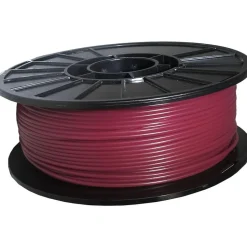 3D Printer Filaments: Filament Material: PLA; Color: Maroon; Color Family: Red; Compatible Printer Speed: 45, 300 mm/s