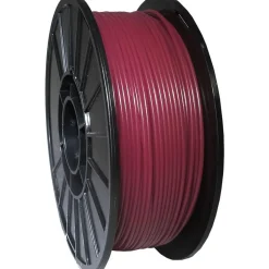 3D Printer Filaments: Filament Material: PLA; Color: Maroon; Color Family: Red; Compatible Printer Speed: 45, 300 mm/s