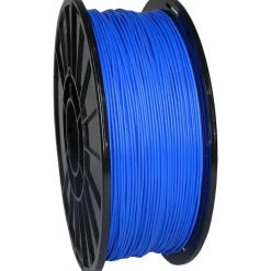 3D Printer Filaments: Filament Material: PLA; Color: Electric Blue; Color Family: Blue; Compatible Printer Speed: 45, 300 mm/s