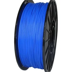 3D Printer Filaments: Filament Material: PLA; Color: Electric Blue; Color Family: Blue; Compatible Printer Speed: 45, 300 mm/s