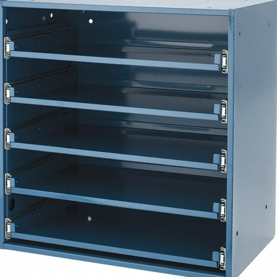 5 Drawer, Small Parts Slide Rack Cabinet