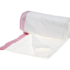 Drawstring Trash Bags: 13.000 gal, 0.9 mil, Pack of 200