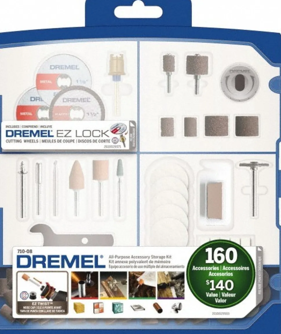 Dremel Accessory Kit: Use with All Corded & Cordless Dremel Ultra-Saws & Corded Rotozip