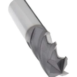 Drill Mill: 3/8" Dia, 1" LOC, 4 Flutes, 90 ° Point, Solid Carbide