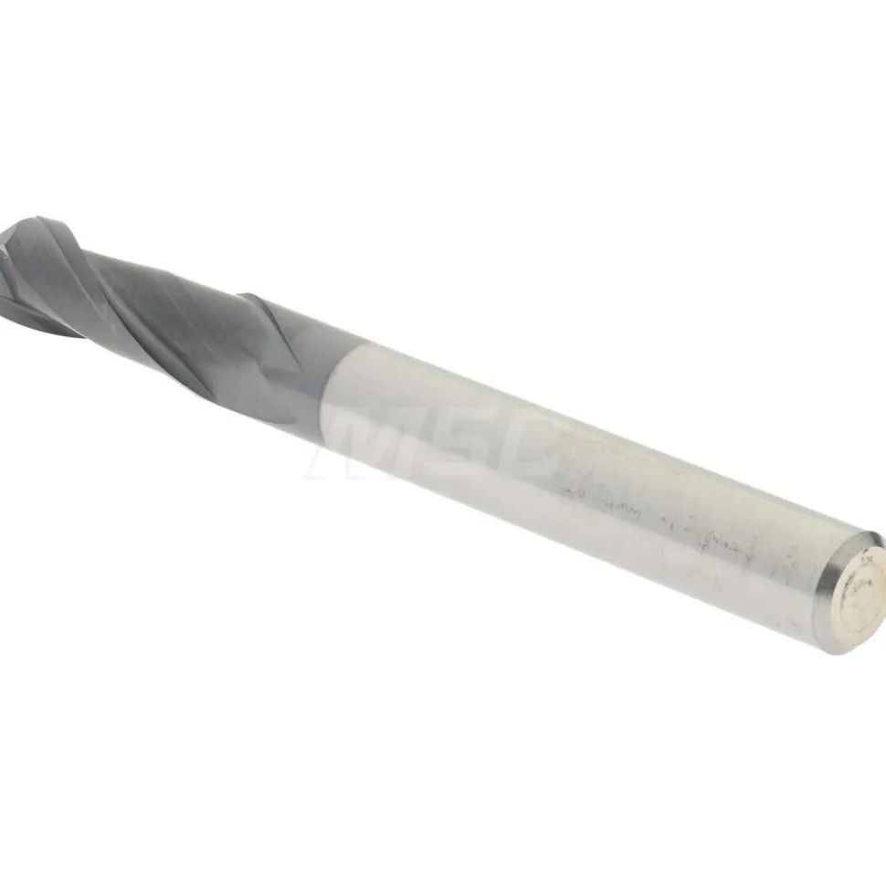 Drill Mill: 1/4" Dia, 3/4" LOC, 2 Flutes, 90 ° Point, Solid Carbide