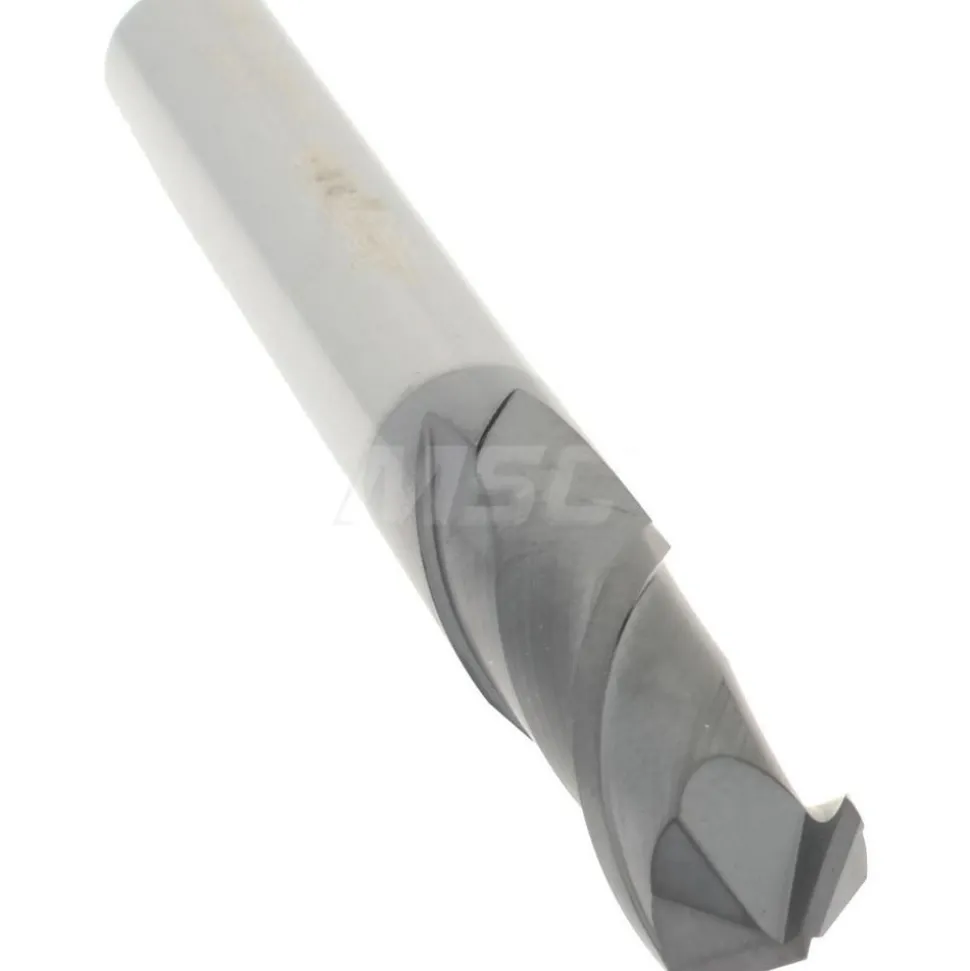 Drill Mill: 1/4" Dia, 3/4" LOC, 2 Flutes, 90 ° Point, Solid Carbide