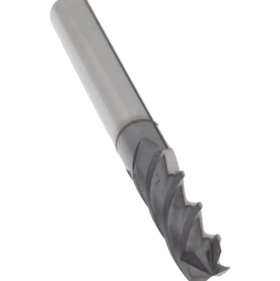 Drill Mill: 1/8" Dia, 1/2" LOC, 4 Flutes, 90 ° Point, Solid Carbide