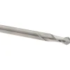Drill Mill: 1/4" Dia, 3/4" LOC, 2 Flutes, 90 ° Point, Solid Carbide