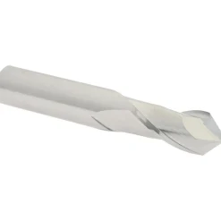 Drill Mill: 1/2" Dia, 1" LOC, 2 Flutes, 90 ° Point, Solid Carbide