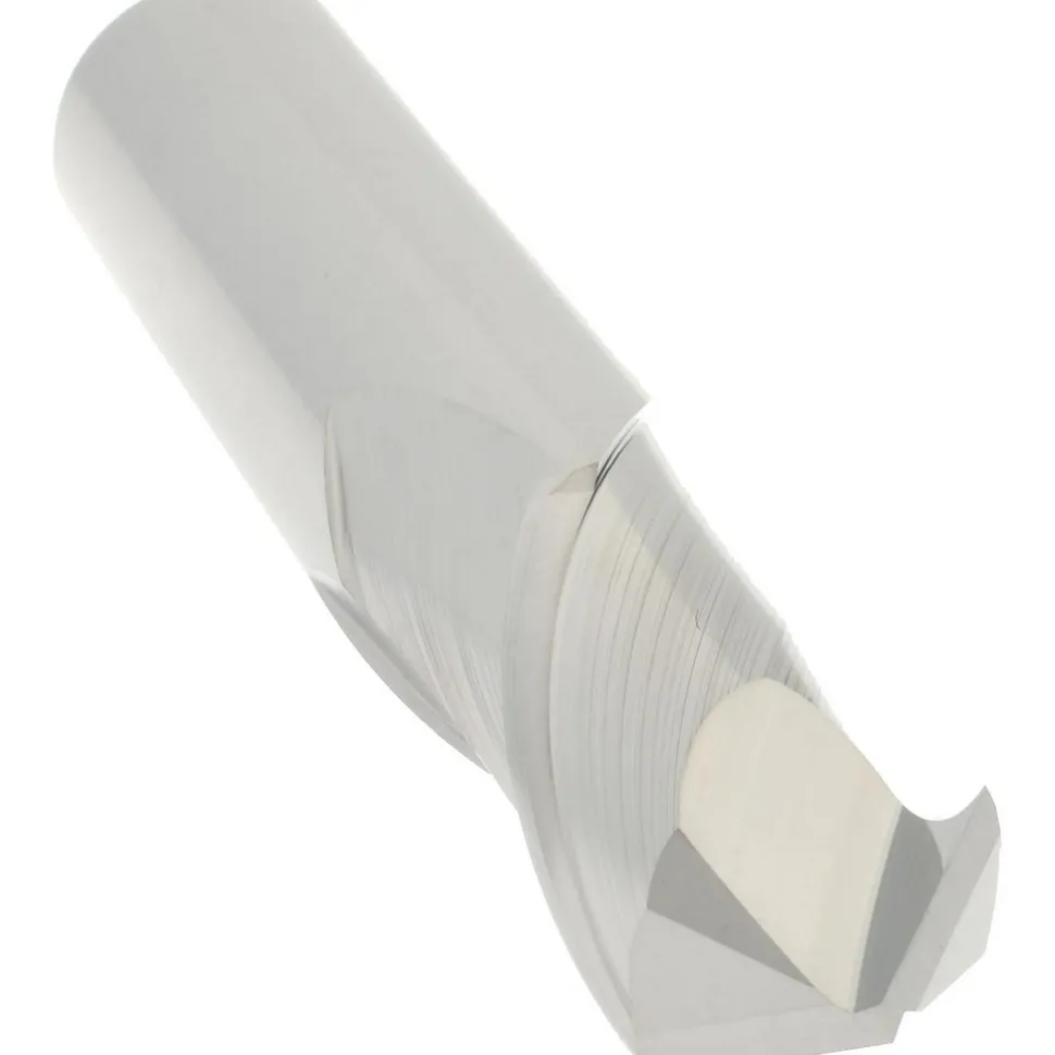 Drill Mill: 1/2" Dia, 1" LOC, 2 Flutes, 90 ° Point, Solid Carbide