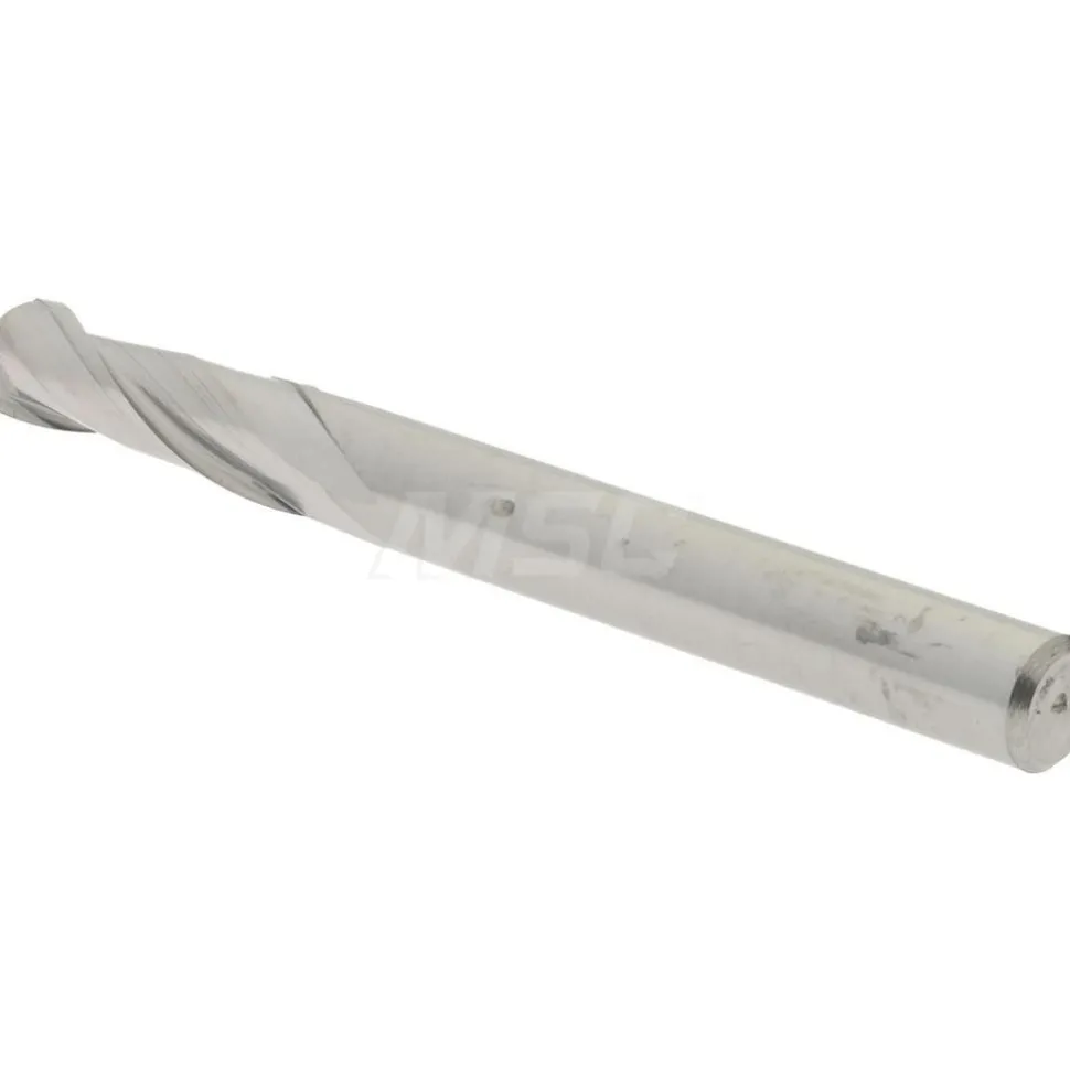 Drill Mill: 3/16" Dia, 5/8" LOC, 2 Flutes, 90 ° Point, Solid Carbide