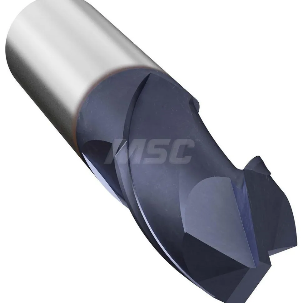 Drill Mill: 1/8" Dia, 1/2" LOC, 2 Flutes, 90 ° Point, Solid Carbide