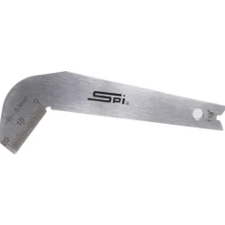 Drill Point Gages: Head Material: Stainless Steel; Bevel Angle: 118.00; Includes Ruler: Yes; Bevel Graduation: 1