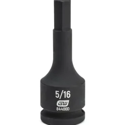 3/8" Drive, 5/16" Hex Size Hex Bit Socket