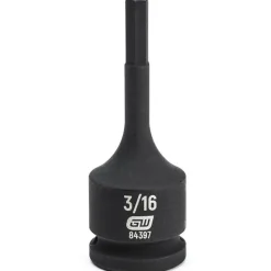 3/8" Drive, 3/16" Hex Size Hex Bit Socket